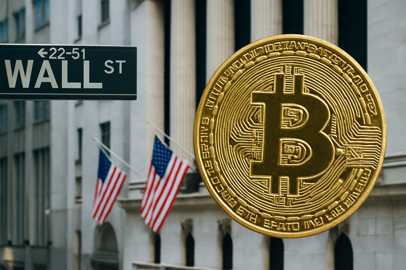 Wall Street Buys $1.5B in Bitcoin as Dollar Slides