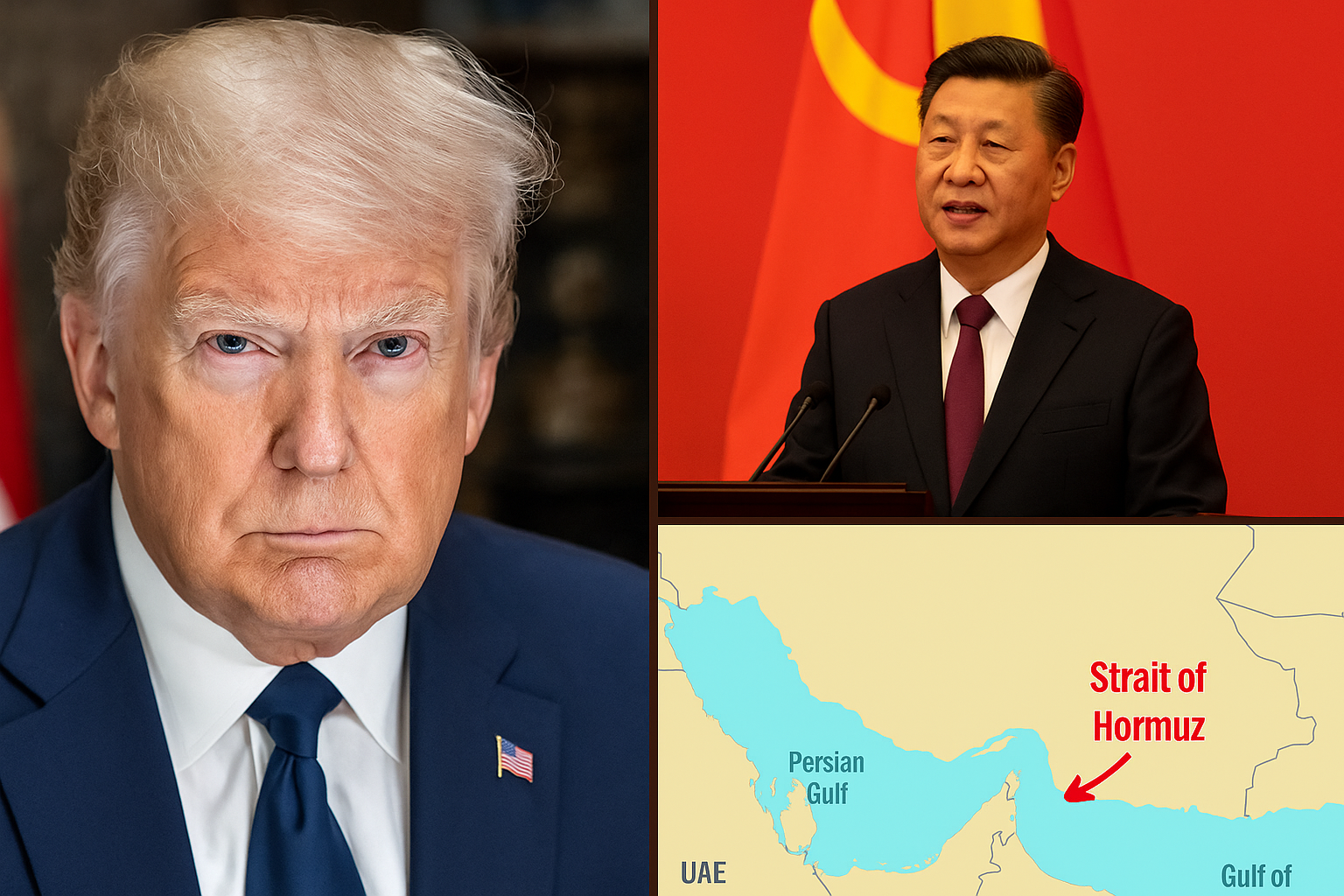 US Urges China to Stop Iran from Blocking the Strait of Hormuz