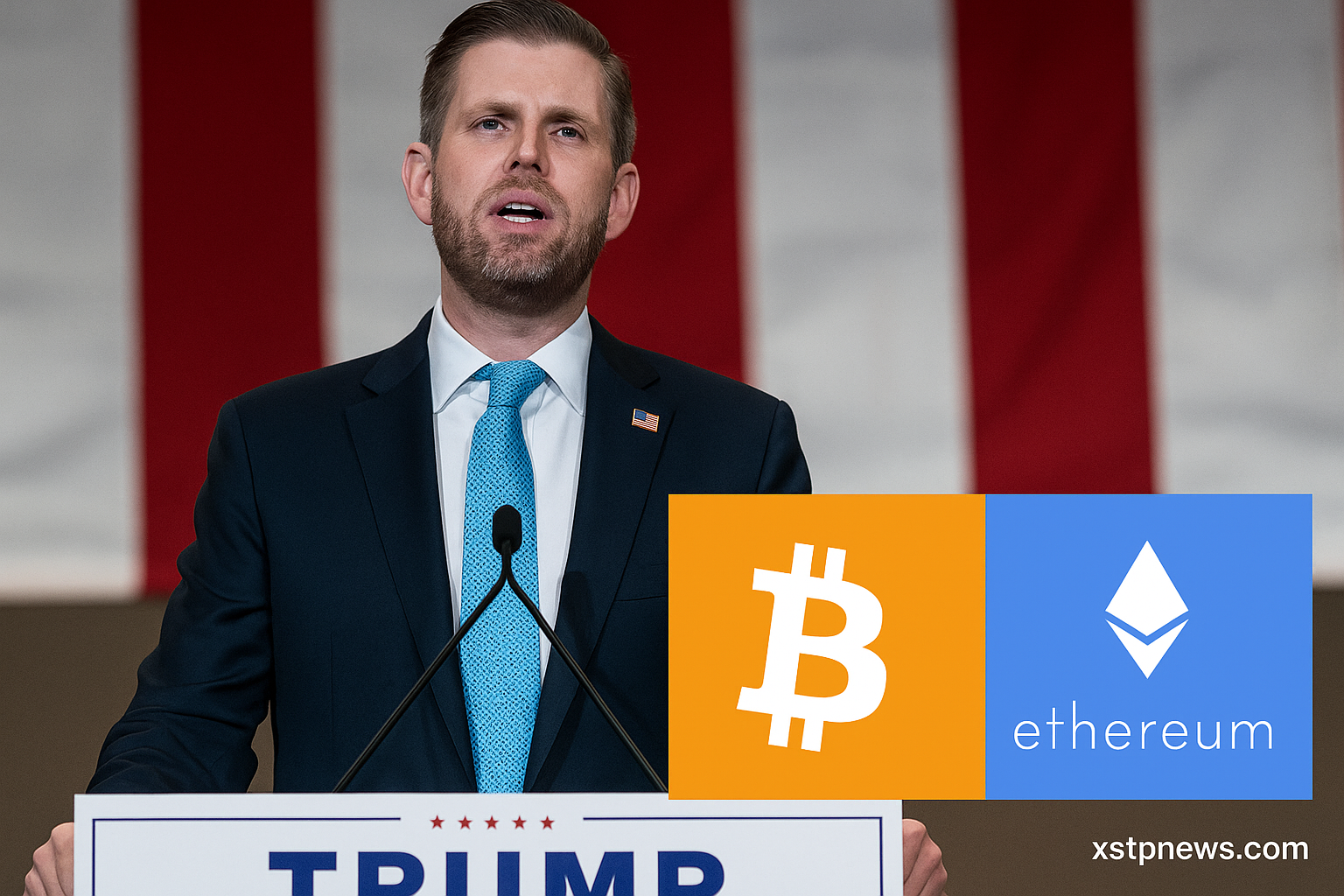 Eric Trump Urges Buying Bitcoin and Ethereum During Market Dip