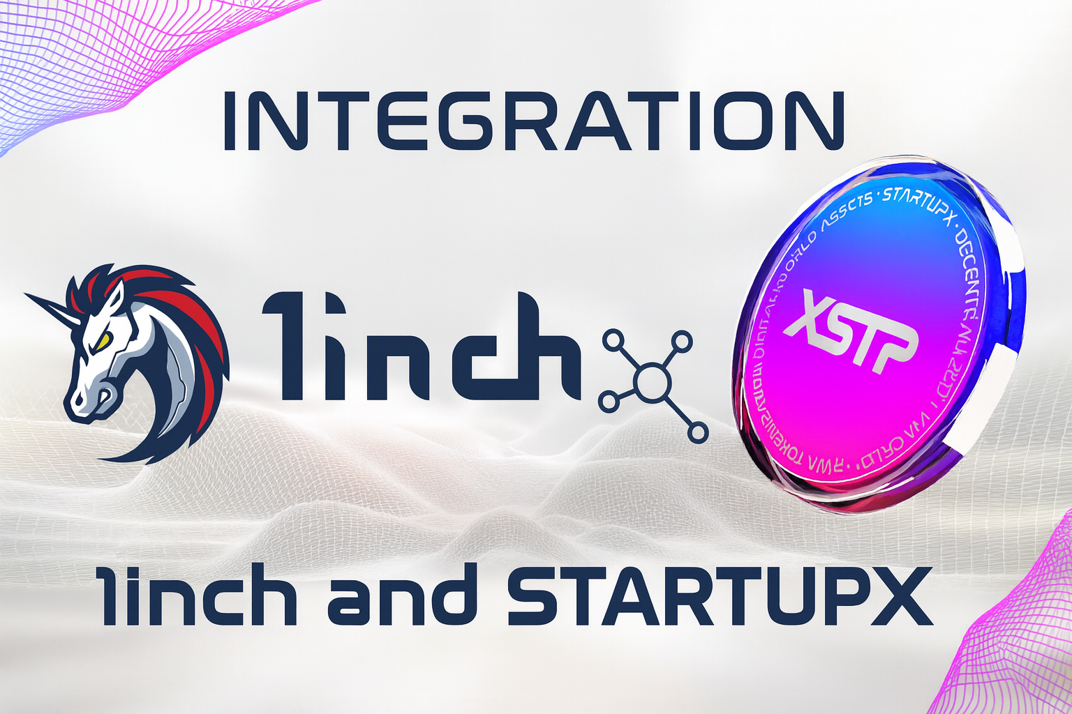 StartupX boosts DeFi with Chainlink and 1inch
