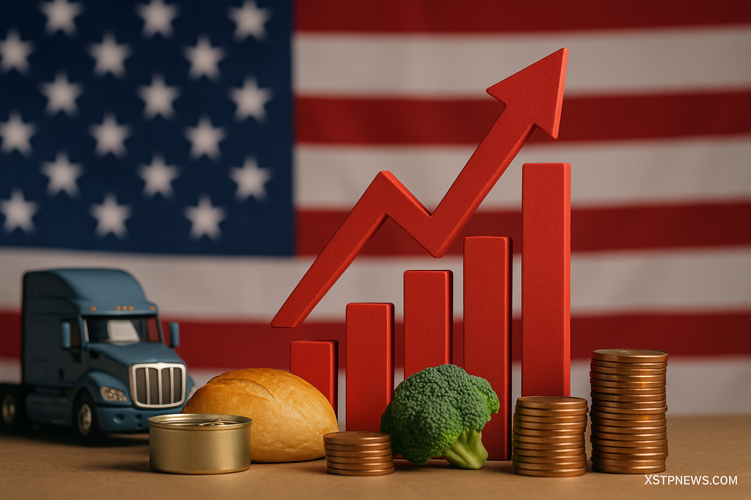 US PPI Surges to 3.3%, Marking Strongest Gain Since 2022
